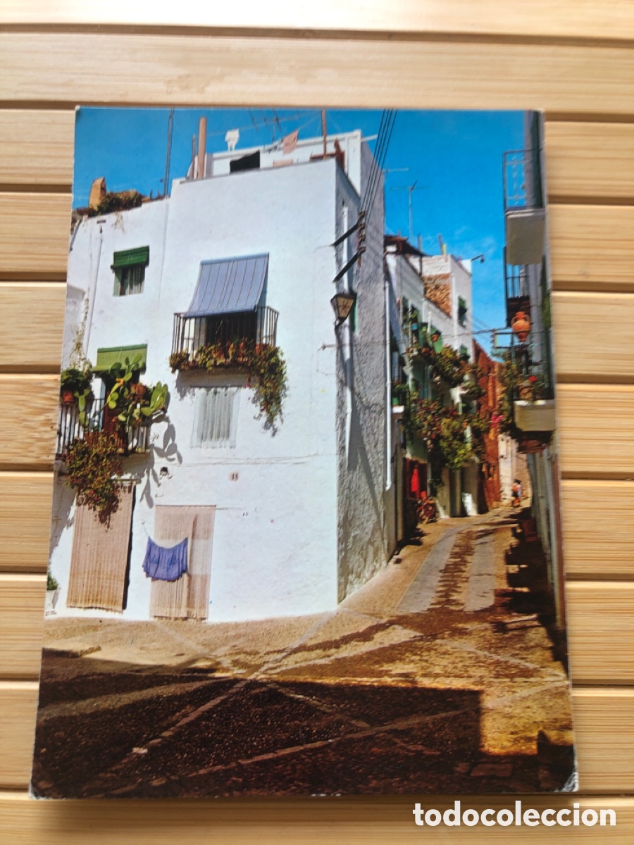 Postales: Postal de Pe&ntilde;iscola. Calle t&iacute;pica. Ed.La Gavina Serie III num.302. Sin circular. ASM