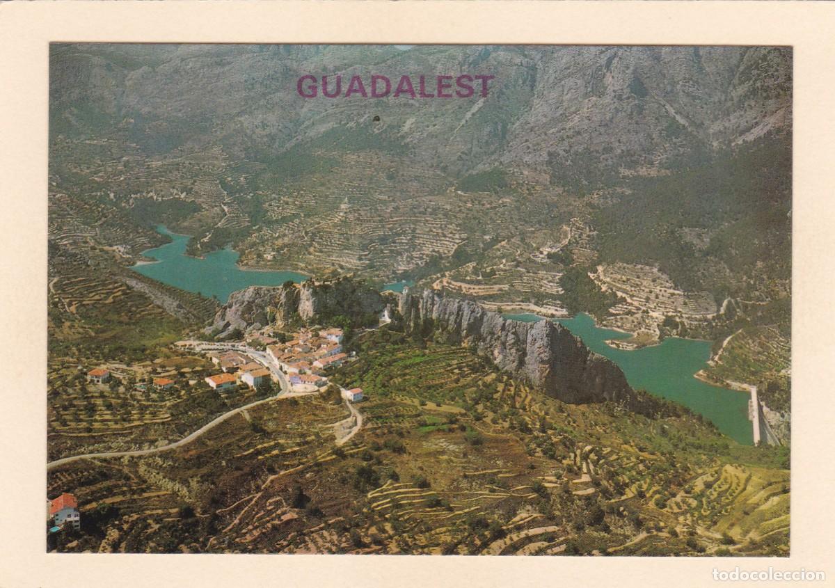 Postales: CASTELL DE GUADALEST (ALICANTE) - VISTA AEREA (1980)