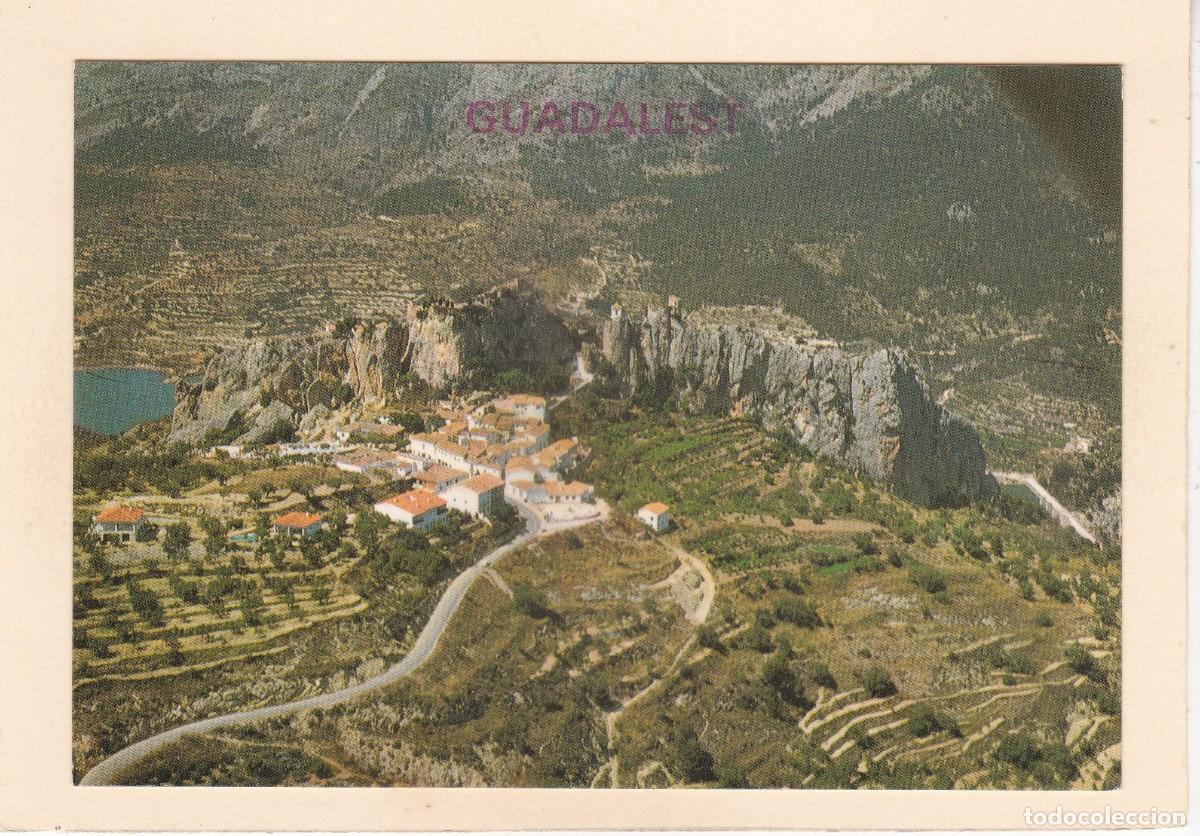 Postkarten: CASTELL DE GUADALEST (ALICANTE) - VISTA AEREA (1980)
