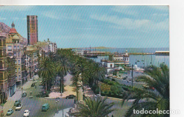 Postkarten: POSTAL ESPLANADA DE ESPA&Ntilde;A Y PUERTO-ALICANTE