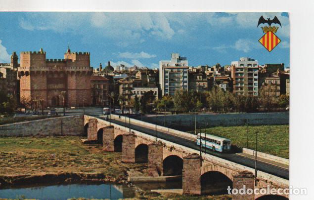 Postkarten: POSTAL PUENTE Y TORRE DE SERRANOS-VALENCIA
