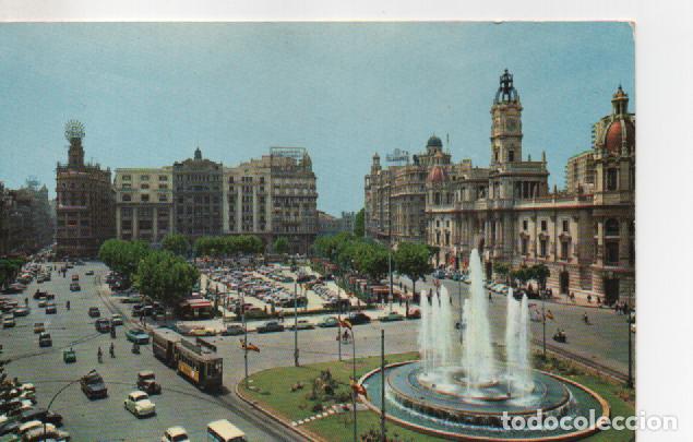 Postkarten: POSTAL PLAZA DEL CAUDILLO-VALENCIA