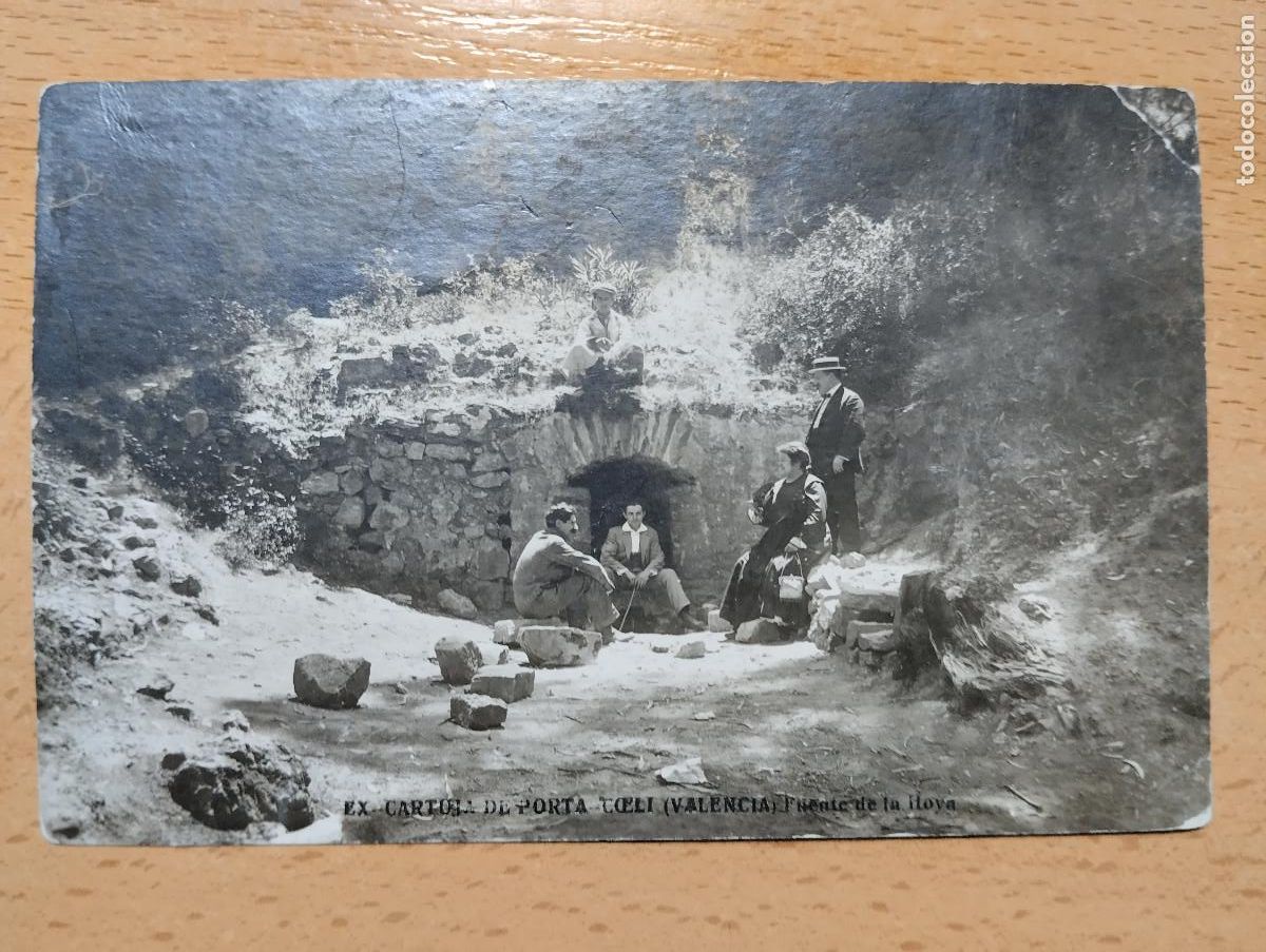 Postkarten: POSTAL FOTOGRAFICA. MONASTERIO DE PORTA-COELI. FUENTE DEL BERRO. ESCRITA. ED. A. FABERT.