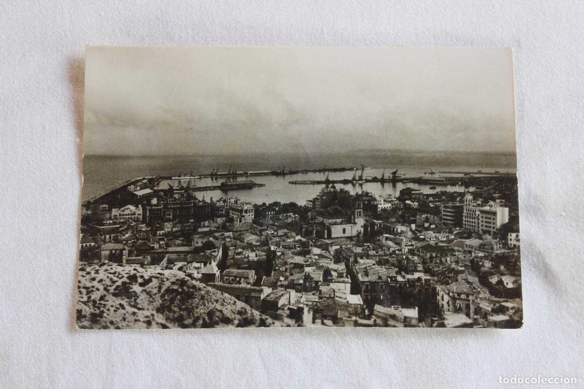 Postales: POSTAL VISTA GENERAL DEL PUERTO CLICHE LOPEZ EGEA 1954