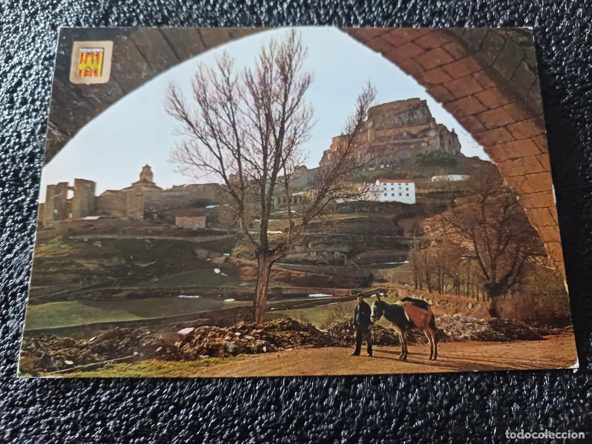 Postales: 1 morella castellon, arco acueducto, murallas y castillo, ed. comas, circulada