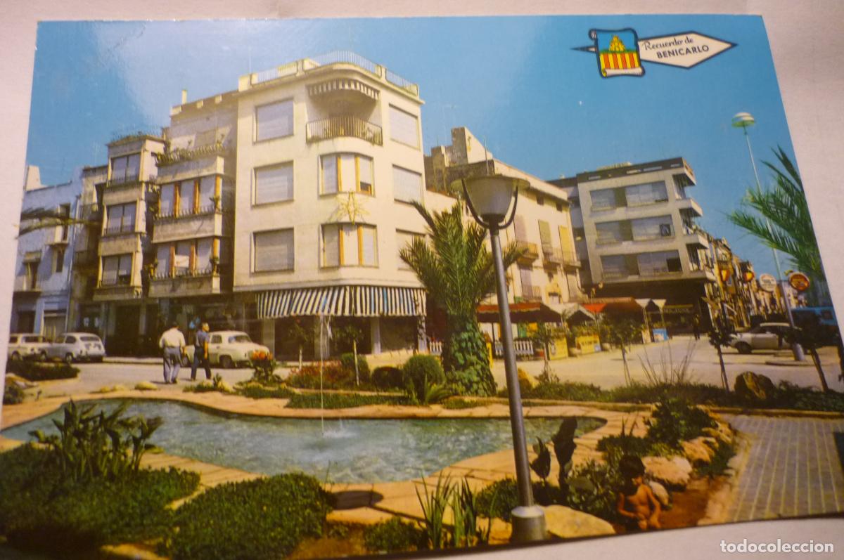 Postcards: postal benicarlo.- pl. calvo sotelo escrita