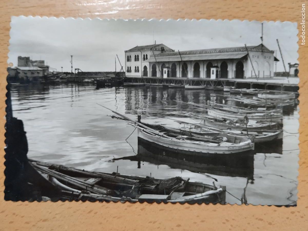 Postcards: CASTELLON, DETALLE DEL PUERTO. ED. GARCIA GARRABELLA.