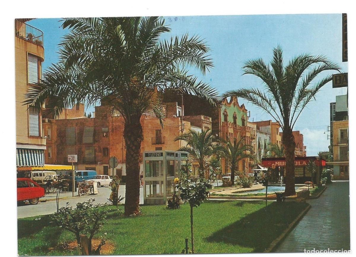 Postcards: PLAZA DE CALVO SOTELO, DETALLE.- BENICARLO - CASTELLON