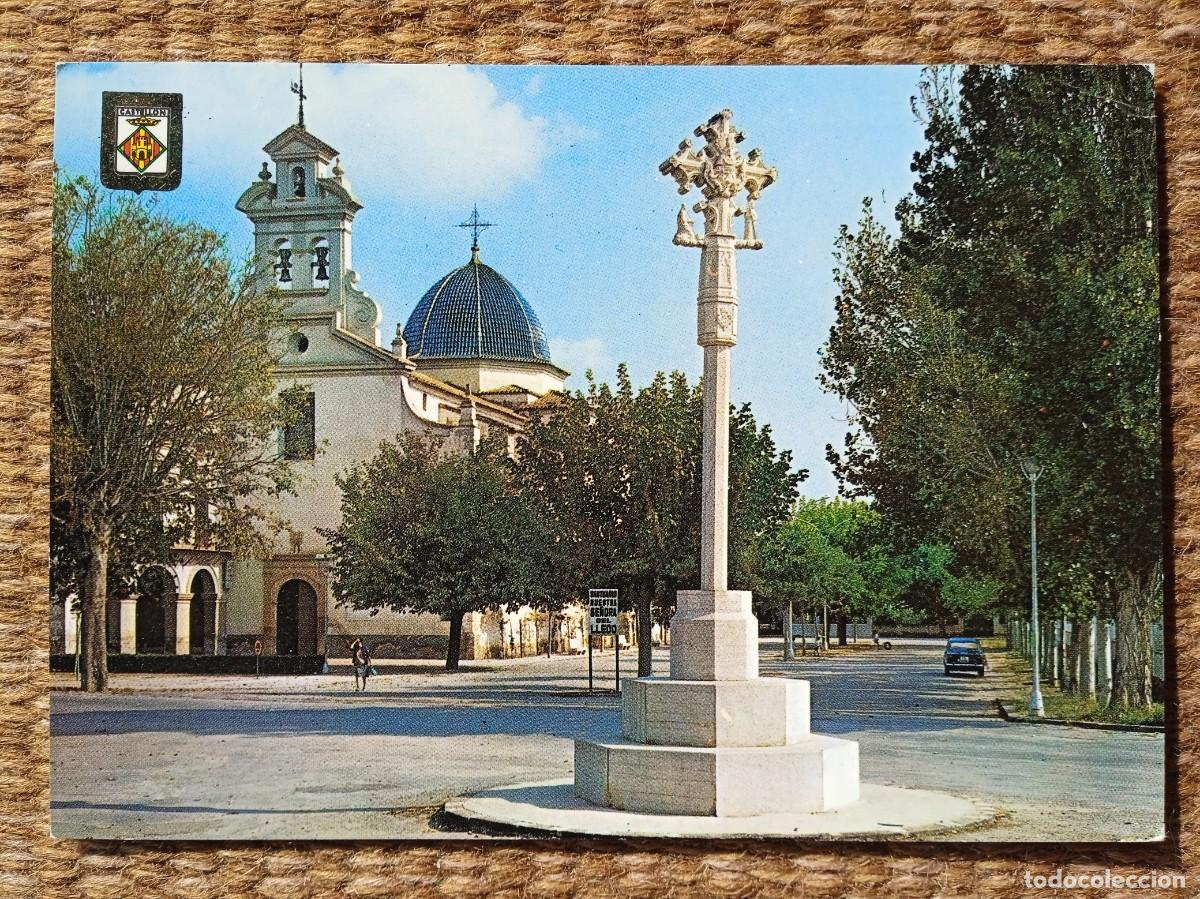Postkarten: CASTELLON - ERMITA DE NUESTRA SE&Ntilde;ORA DEL LLEDO - COMAS ALDEA - ESCUDO DE ORO