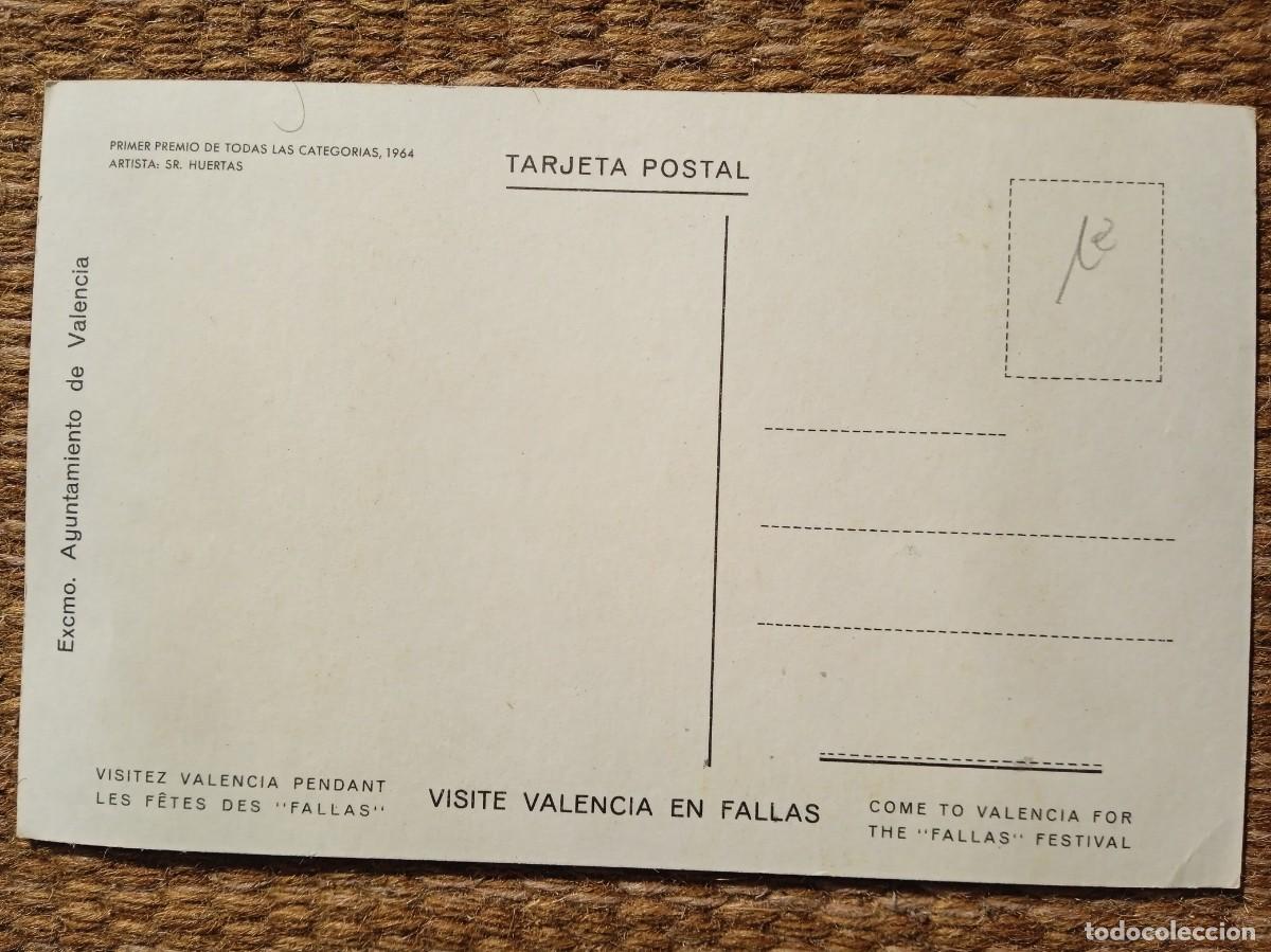 Postales: VALENCIA - FALLAS 1965 - Foto 2