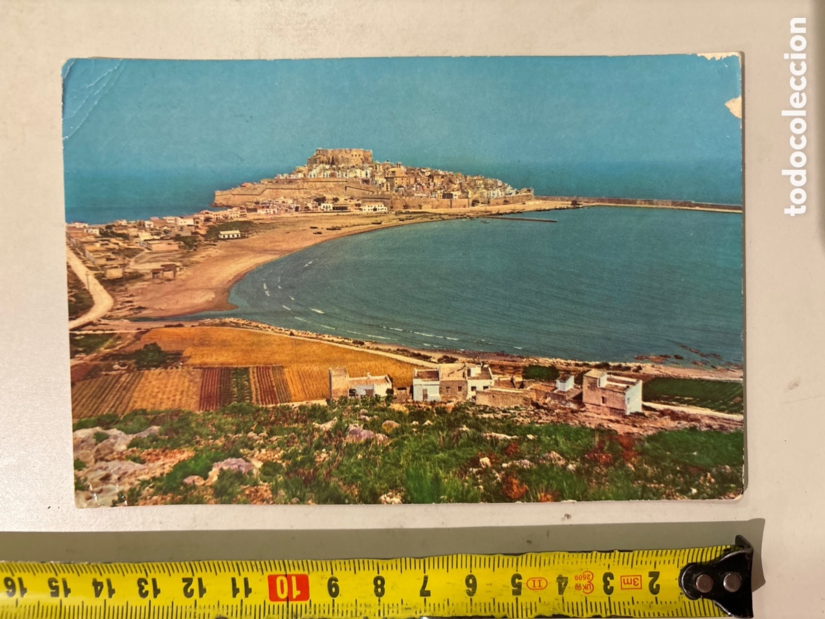 Cartes Postales: POSTAL. PE&Ntilde;ISCOLA. CASTELL&Oacute;N. VISTA GENERAL. FOTOG. CAMPA&Ntilde;A Y PUIG-FERRAN.