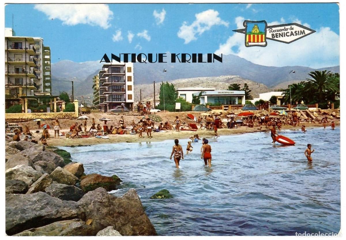 Postales: CASTELLON / BENICASIM N&ordm; 3314 PLAYA / EDICIONES PERGAMINO / SIN CIRCULAR