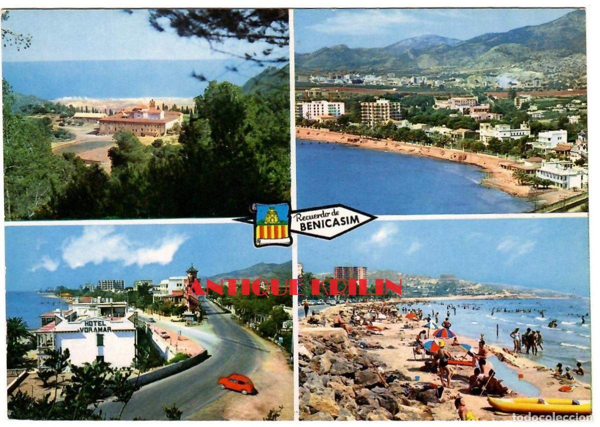 Postales: CASTELLON / BENICASIM N&ordm; 3365 VISTAS DE LA CIUDAD / EDICIONES PERGAMINO / SIN CIRCULAR