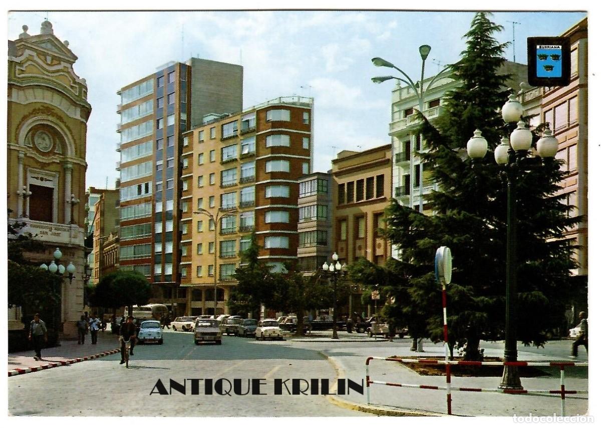 Postcards: CASTELLON / BURRIANA N&ordm; 22 PLAZA DE ESPA&Ntilde;A / ESCUDO DE ORO - SUBIRATS / SIN CIRCULAR