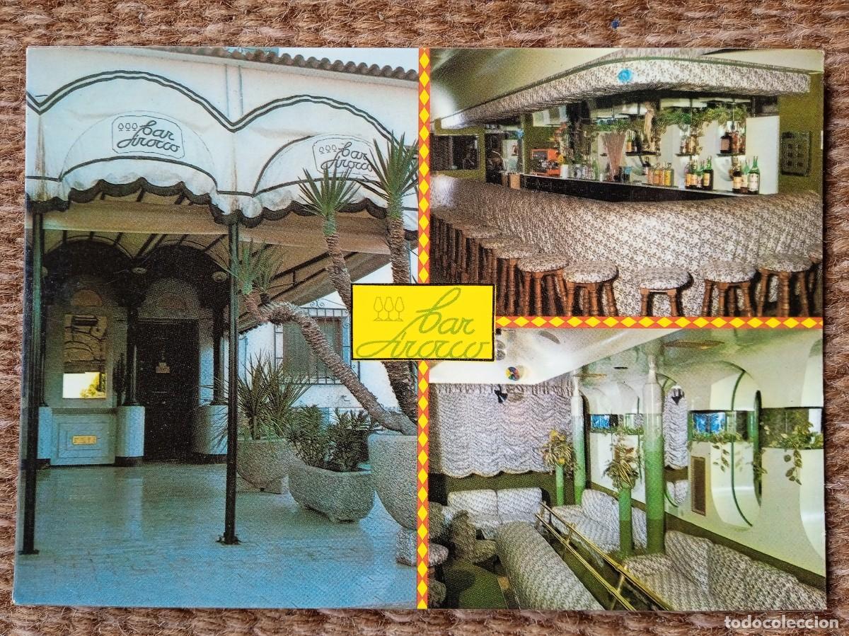 Postkarten: BAR SIROCCO - ALBIR - ALICANTE - HERMANOS GALIANA