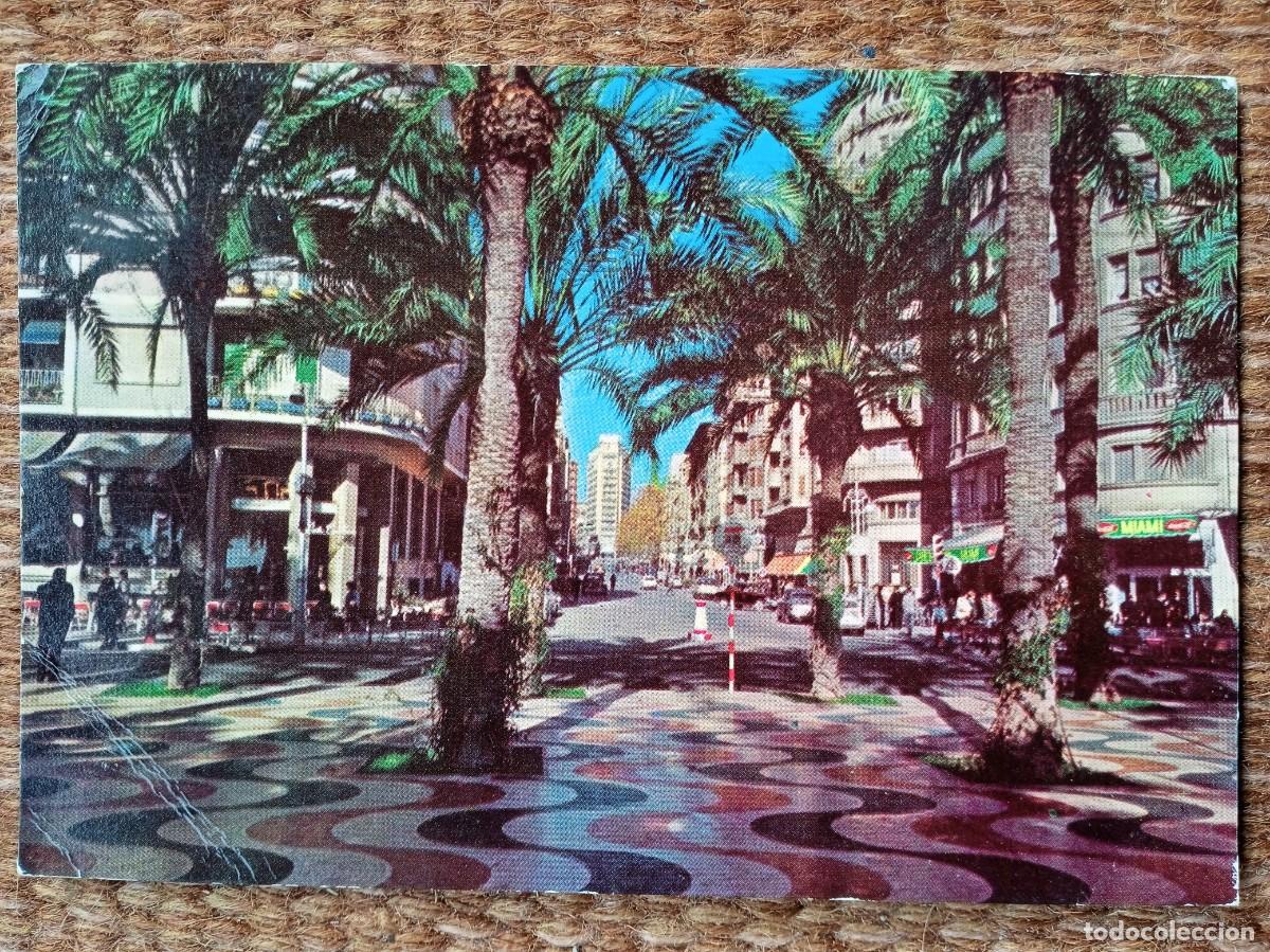 Postales: ALICANTE - EXPLANADA DE ESPA&Ntilde;A - ED. JUNQUEMO - Foto 1