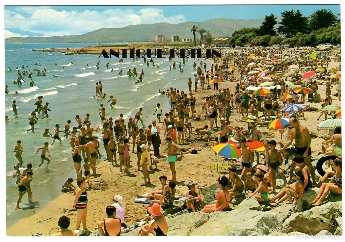 Postkarten: CASTELLON / BENICARLO N&ordm; 8 PLAYA / GARCIA GARRABELLA / SIN CIRCULAR