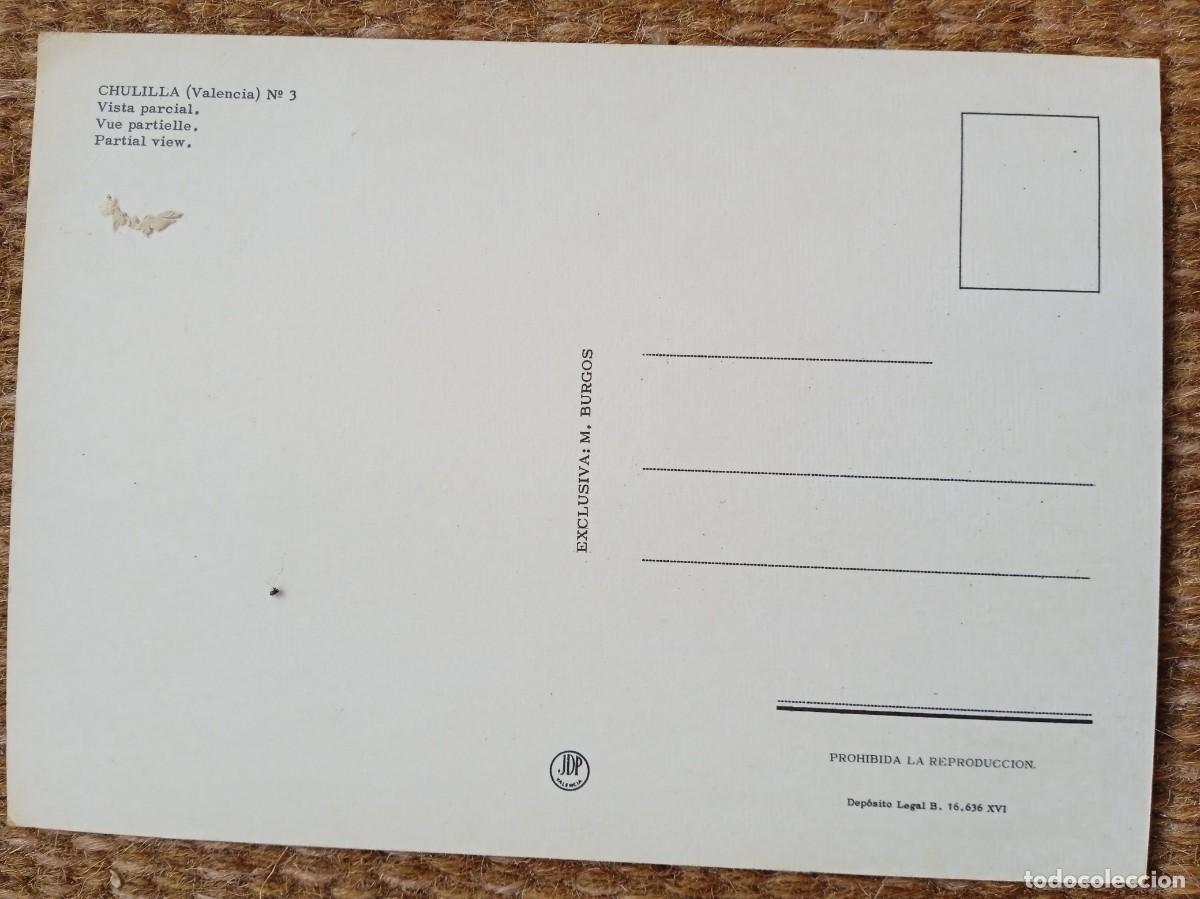 Postales: CHULILLA - VALENCIA - JDP - Foto 2