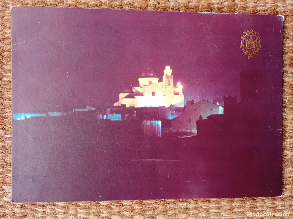Postcards: MONFORTE DEL CID - ALICANTE - IGLESIA ILUMINADA