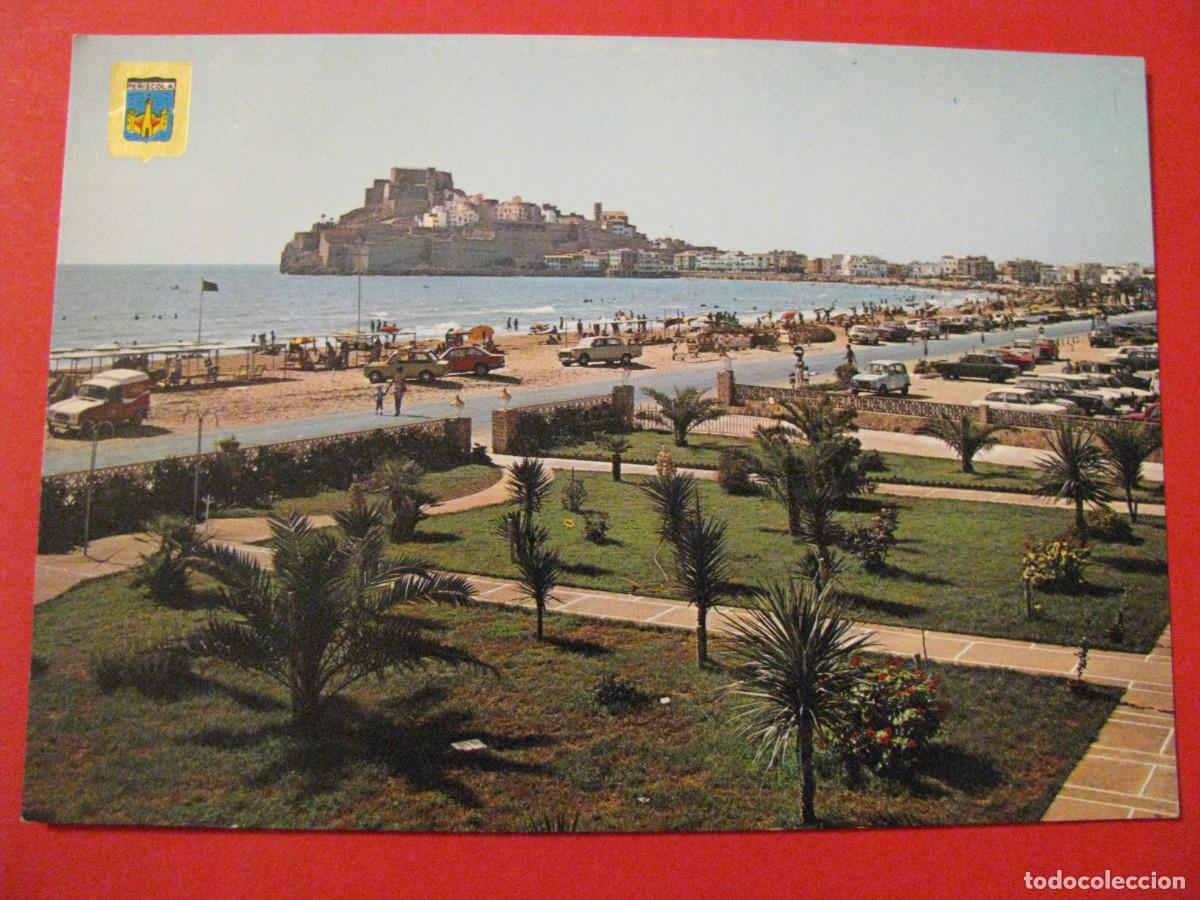 Postais: POSTAL DE PE&Ntilde;ISCOLA. VISTA GENERAL. COMAS ALDEA. ESCRITA 1974.