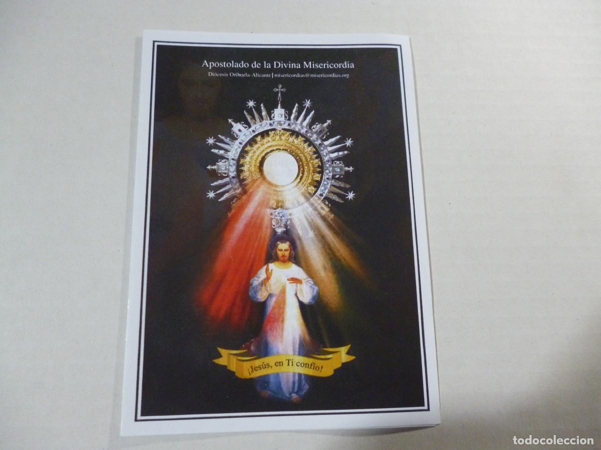 Postcards: POSTAL PAPEL 4 P&Aacute;GINAS APOSTOLADO DIVINA MISERICORDIA-DI&Oacute;CESIS ORIHUELA-ALICANTE-