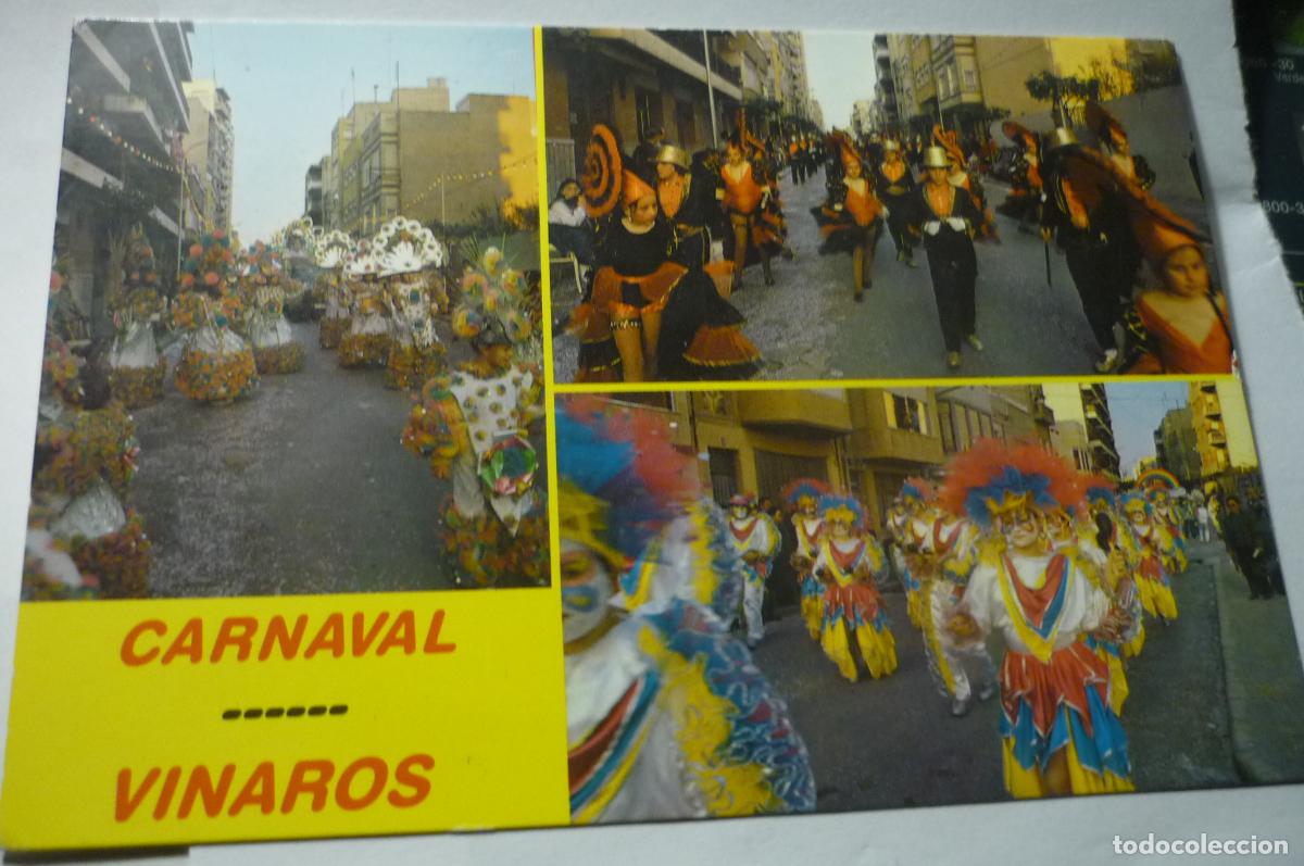 Postcards: POSTAL VINAROS CARNAVAL ESCRITA