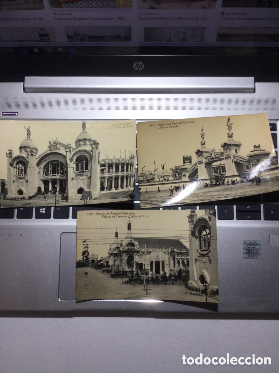 Postkarten: 3 postales antiguas a&ntilde;os 1909