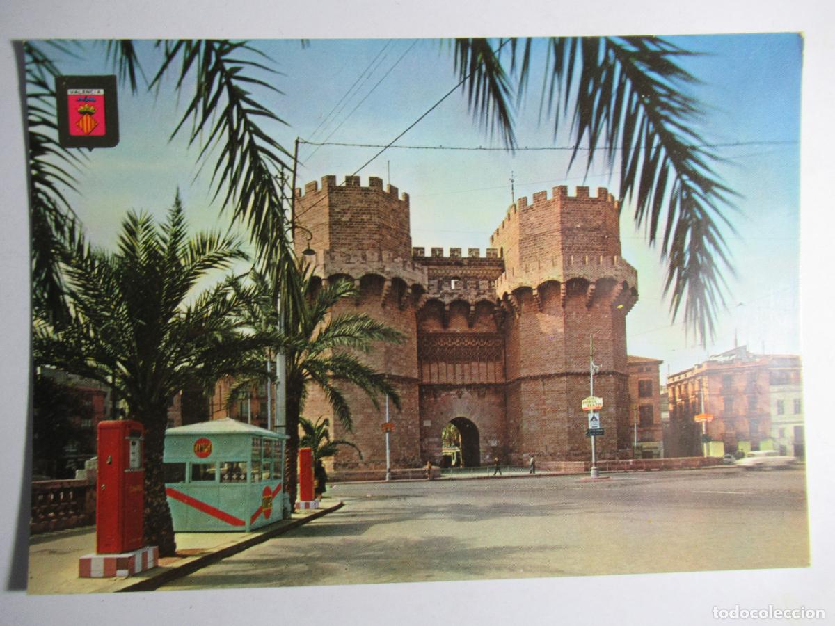 Postales: Valencia - Torres de Serranos - Foto 1
