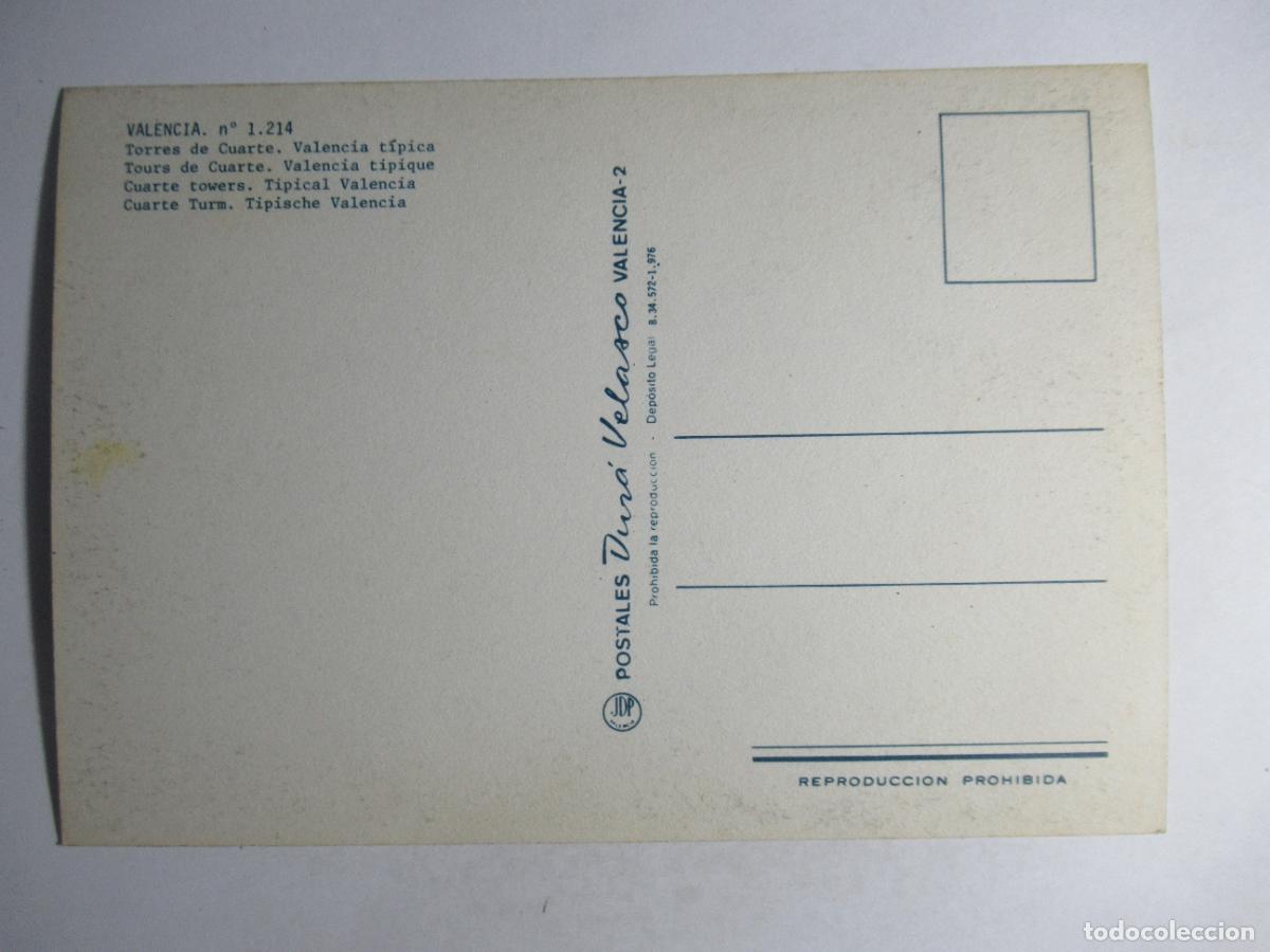 Postales: Valencia - Torres de Cuarte - Foto 2