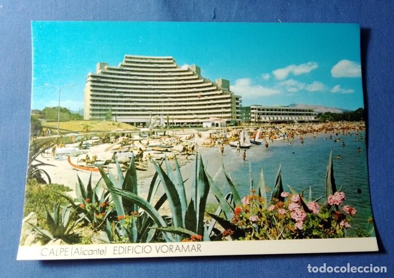 Postales: postal Alicante Calpe Edificio Voramar S/C - Foto 1