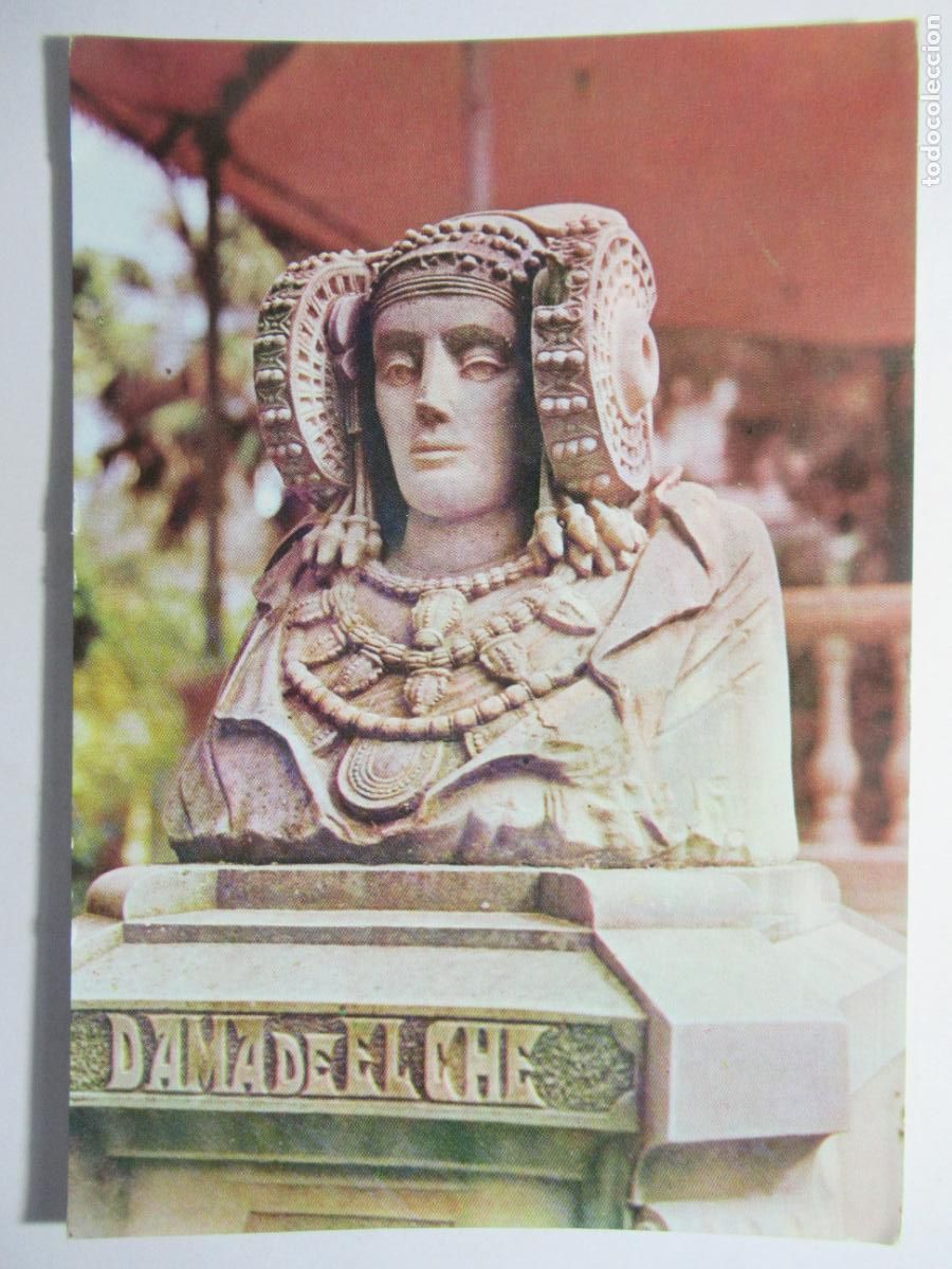 Postales: Elche - Busto de la Dama de Elche - Foto 1