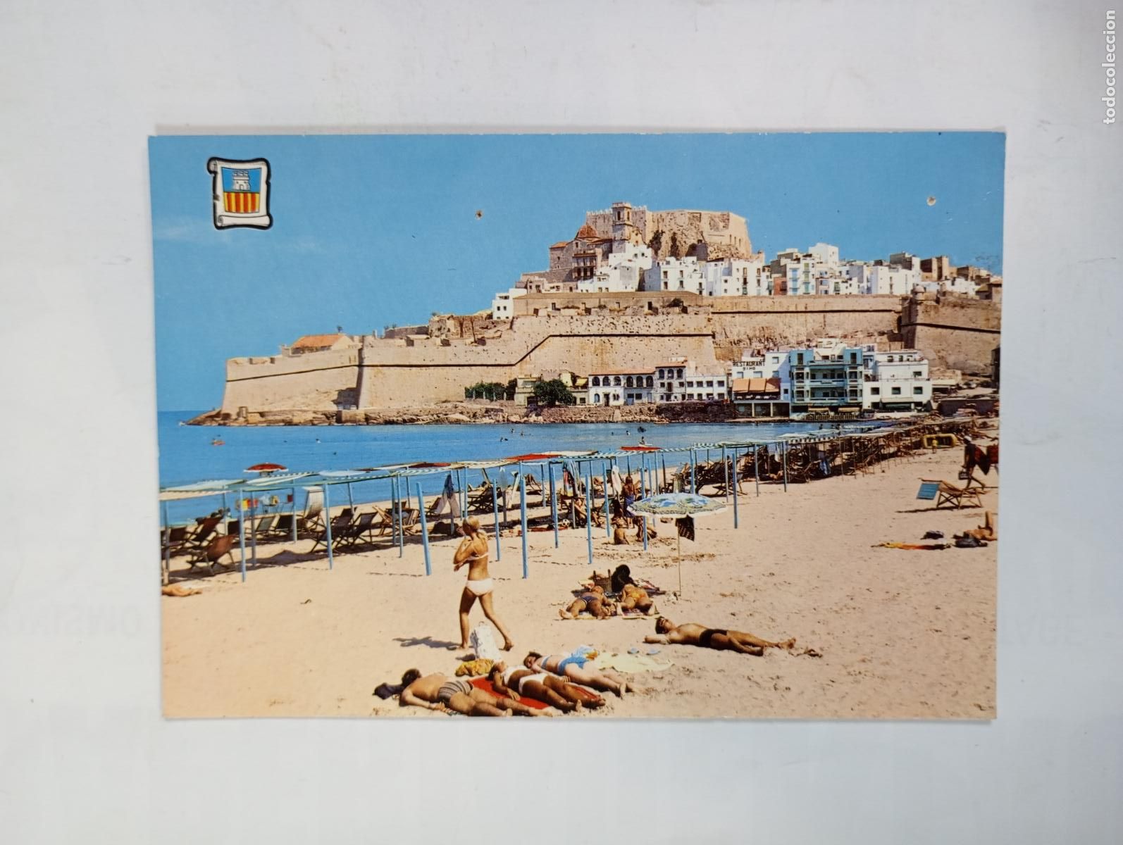 Postkarten: POSTAL DE PE&Ntilde;&Iacute;SCOLA. PLAYA. CIRCULADA. TDKP26Y