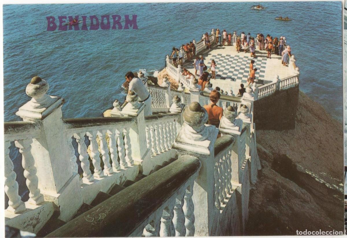 Postkarten: BENIDORM-ALICANTE- ESCRITA-