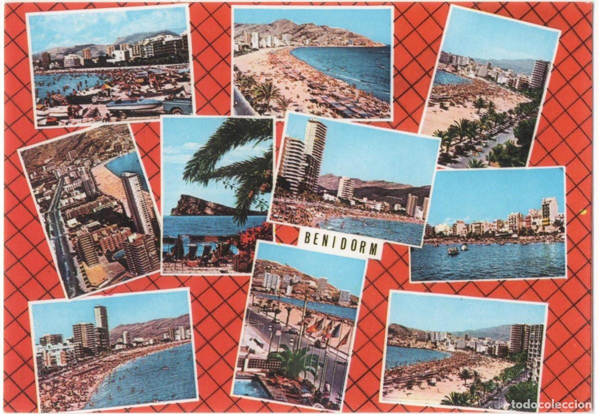 Postkarten: BENIDORM-ALICANTE-CIRCULADA-