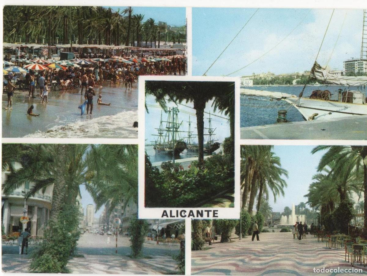 Postkarten: -ALICANTE-CIRCULADA-
