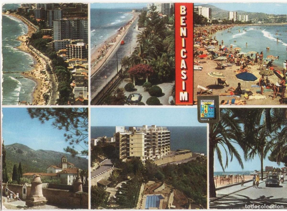 Cartoline: BENICASIM-CASTELL&Oacute;N-CIRCULADA-