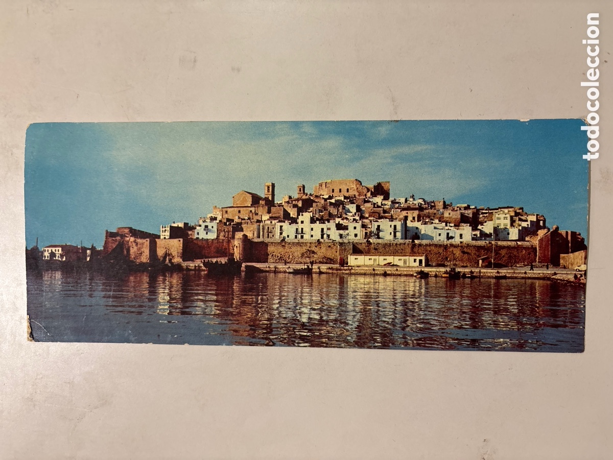 Postcards: POSTAL. PE&Ntilde;ISCOLA. VISTA GENERAL. FOT. CAMPA&Ntilde;A Y PUIG-FERRAN. PANOR&Aacute;MICAS DE ESPA&Ntilde;A.
