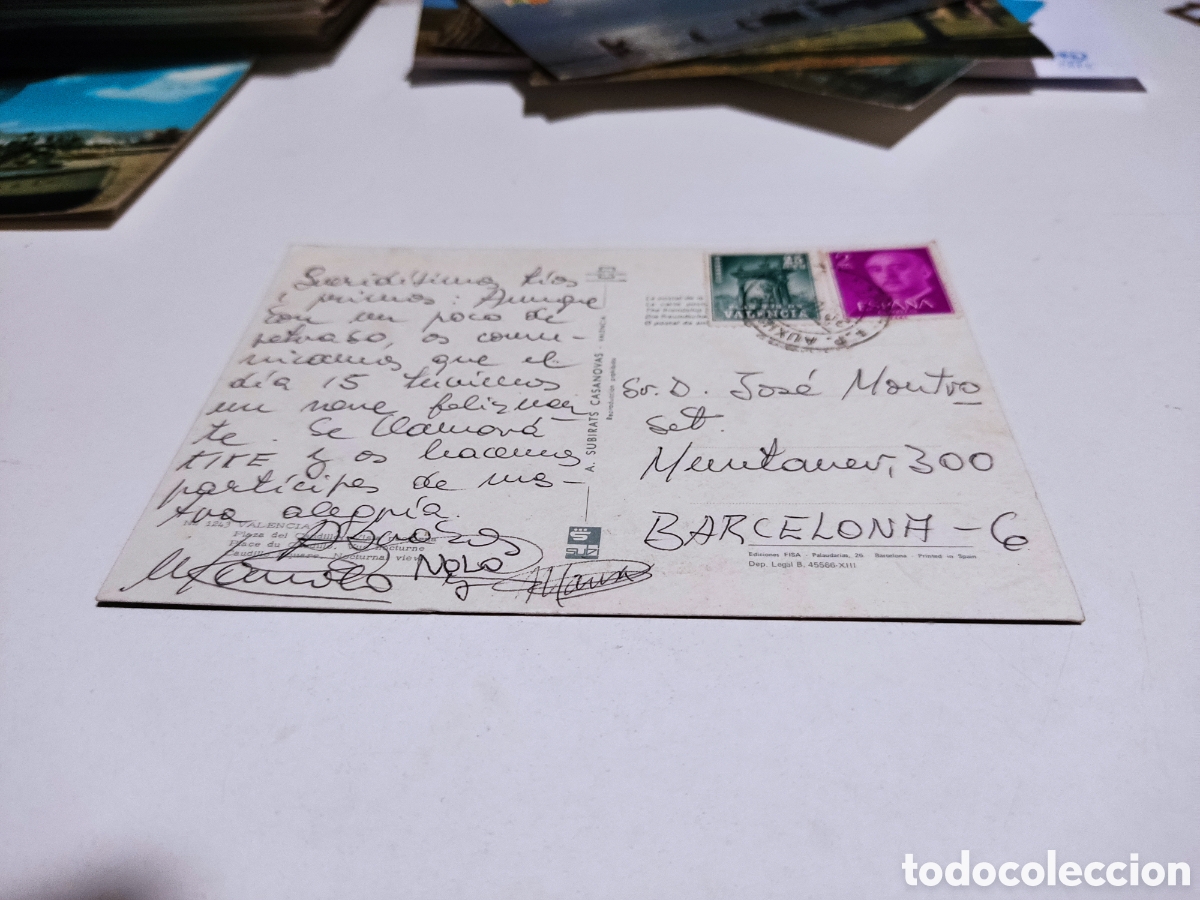 Postales: Postal Valencia...... - Foto 2
