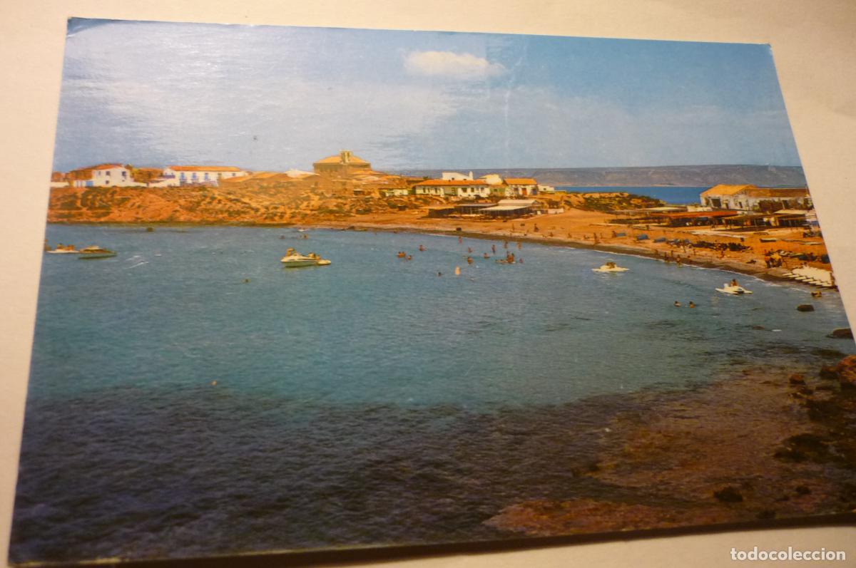 Postcards: postal isla de tabarca playa circulada