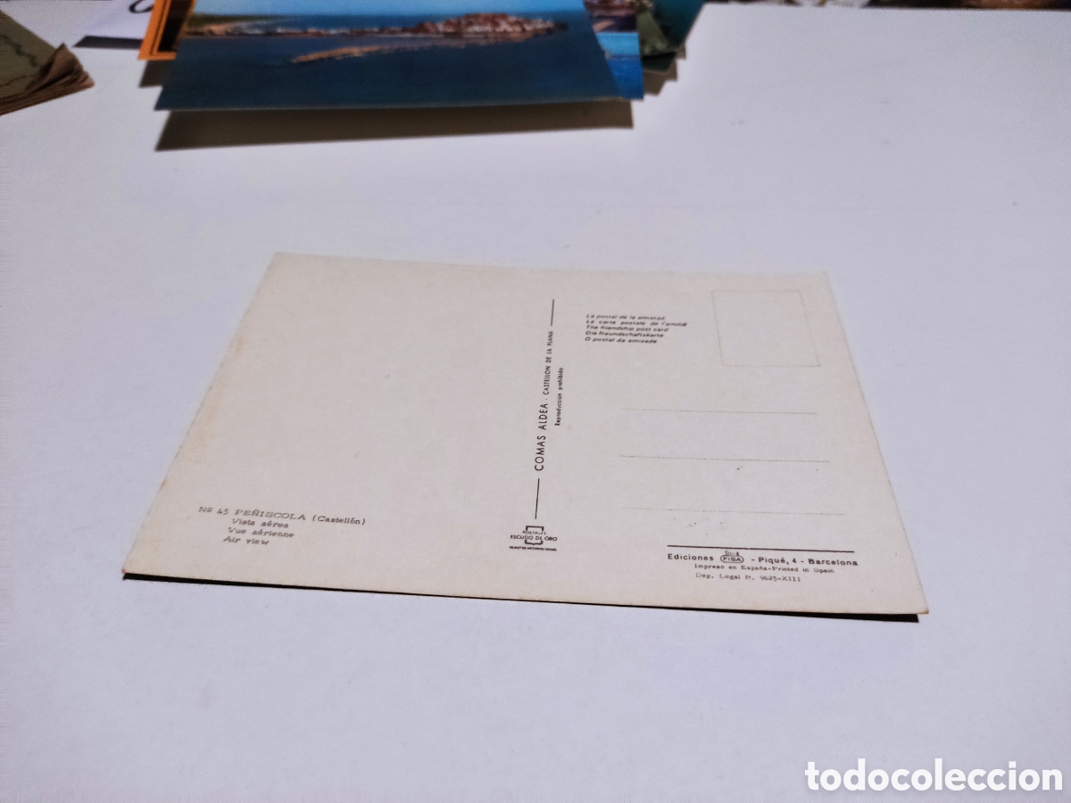 Postales: Postal Pe&ntilde;&iacute;scola...... - Foto 2
