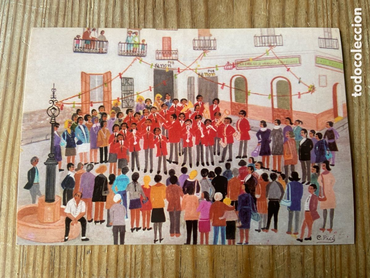 Postcards: R29300 POSTAL SIN CIRCULAR PEDRALBA PINTURA DE CONCHA PICO BANDA DEMOCRATA PLAZA MISA SAN ANTON 2000