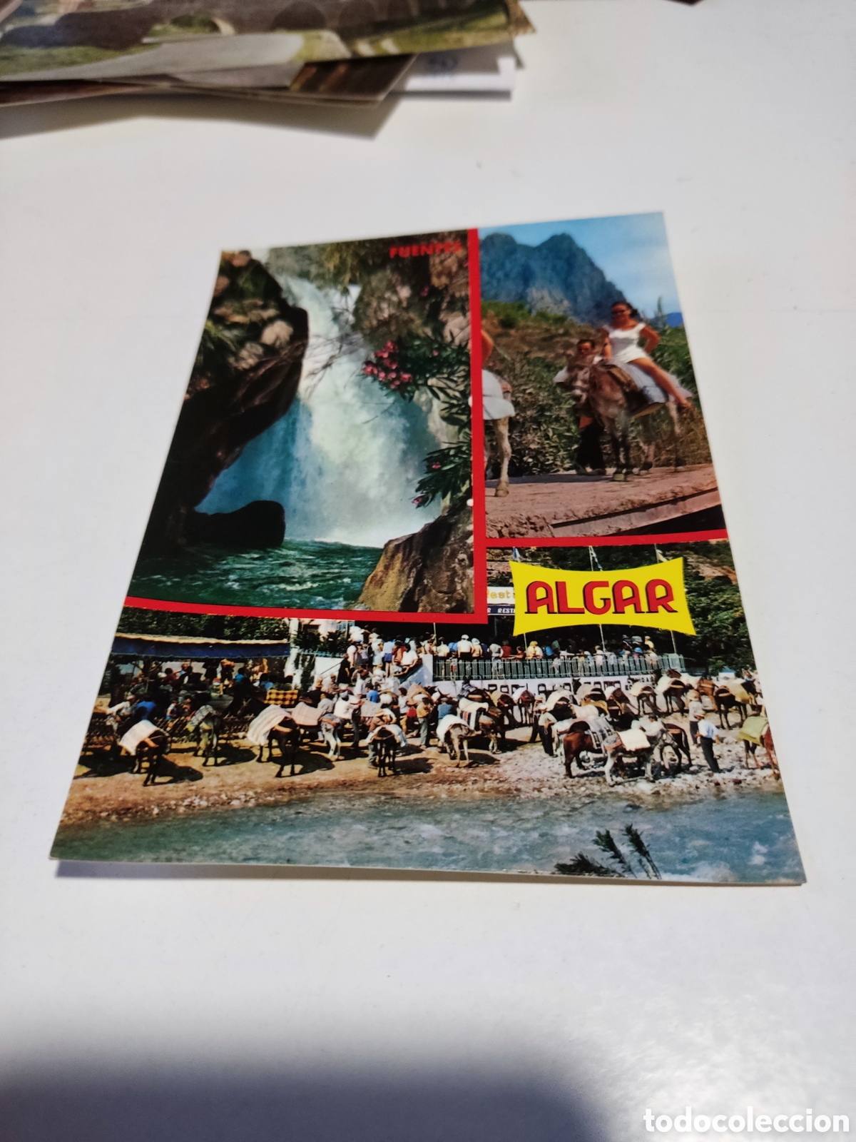 Postcards: Postal Callosa de Ensarri&aacute;, fuentes Algar