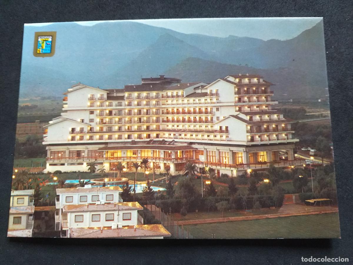 Postcards: CASTELLON-HOTEL 3-BENICASIM-HOTEL ORANGE.