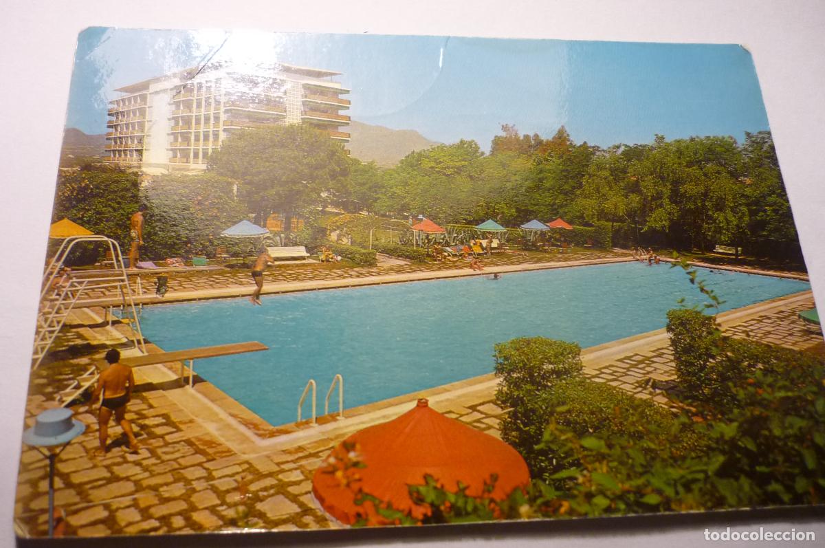 Postcards: postal alfaz del pi piscina residencia banco vizcya