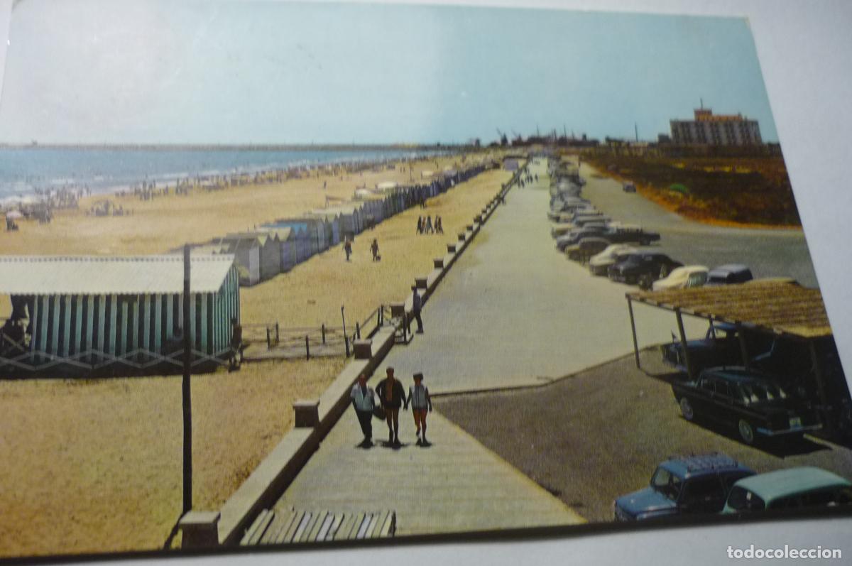 Cartes Postales: postal castellon playa del pinar coches circulada