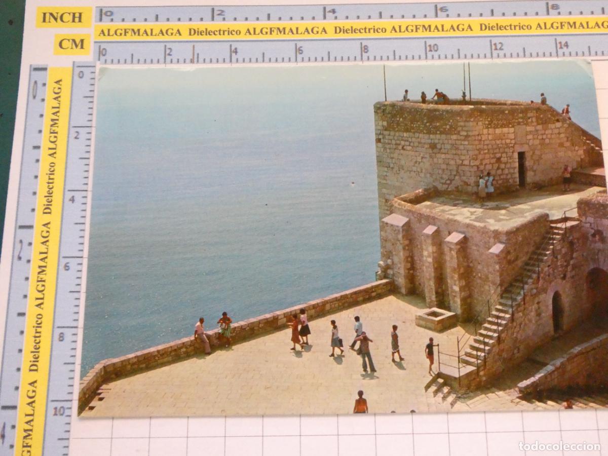 Postales: POSTAL DE CASTELL&Oacute;N. A&Ntilde;O 1978. PE&Ntilde;&Iacute;SCOLA VISTA PARCIAL DEL CASTILLO 24 CASTELL. 2279