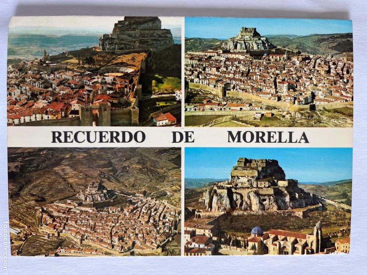Postkarten: POSTAL. Recuerdo de Morella. Varios aspectos.