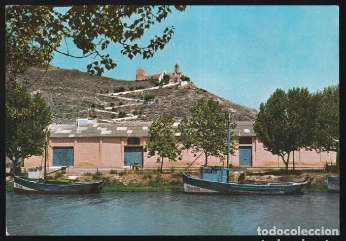 Postais: Cullera. *R&iacute;o J&uacute;car. Muelle pesquero* Ed. G. Garrabella-SRC n&ordm; 8. Nueva.