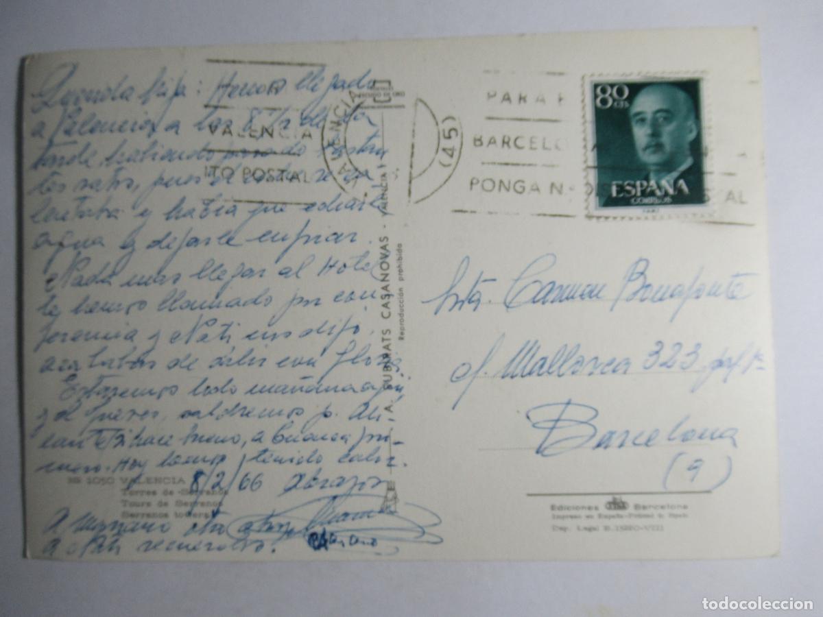 Postales: Valencia - Torres de Serranos - Foto 2