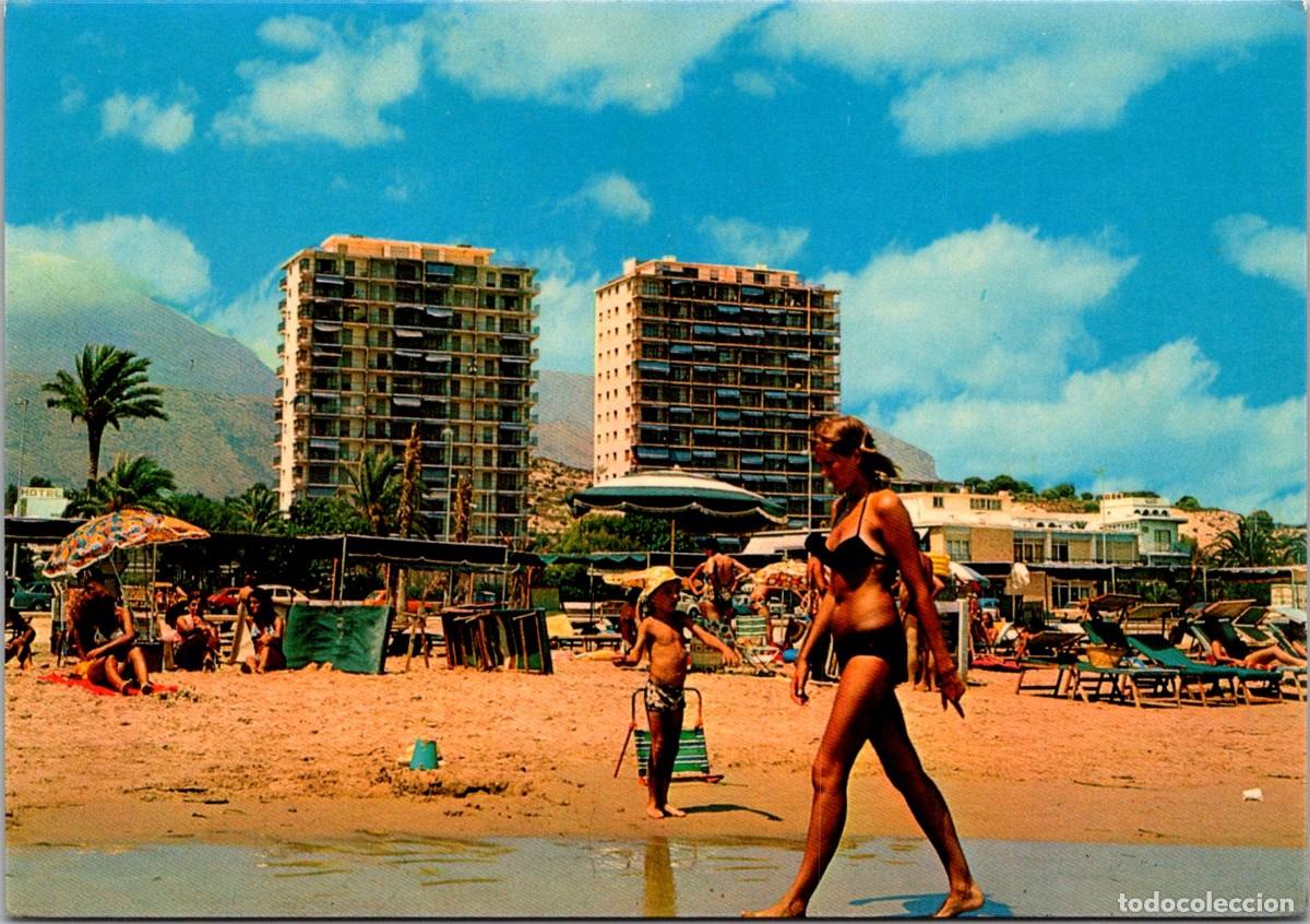 Postales: Benidorm - Playa de Poniente - Edificios Nere y Eolo - Galiana - 150x105mm - Foto 1